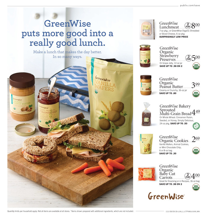Publix Weekly Ad Aug 8 - 14, 2018 page 11
