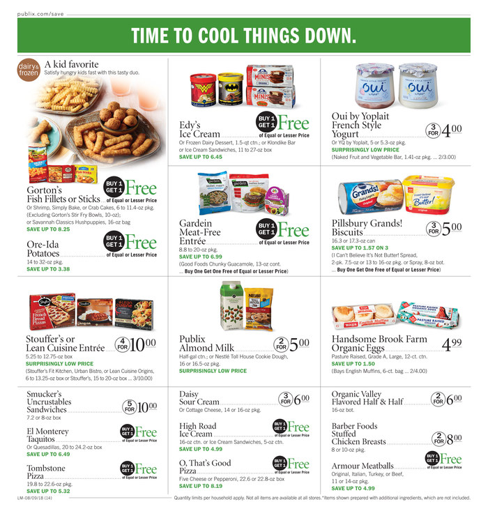Publix Weekly Ad Aug 8 - 14, 2018 page 14
