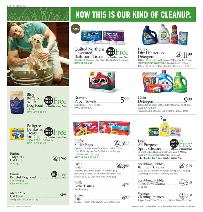 Publix Weekly Ad Aug 8 - 14, 2018 page 16