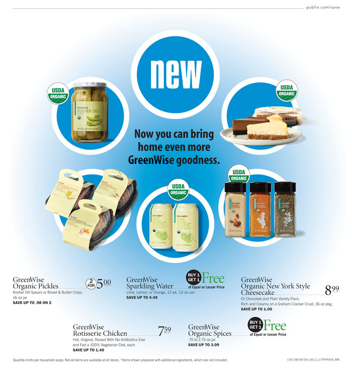 Publix Weekly Ad Aug 8 - 14, 2018 page 19
