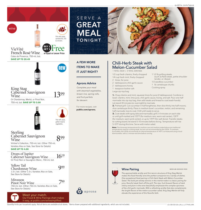 Publix Weekly Ad Aug 8 - 14, 2018 page 3
