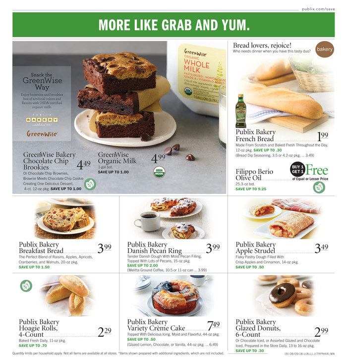 Publix Weekly Ad Aug 8 - 14, 2018 page 9
