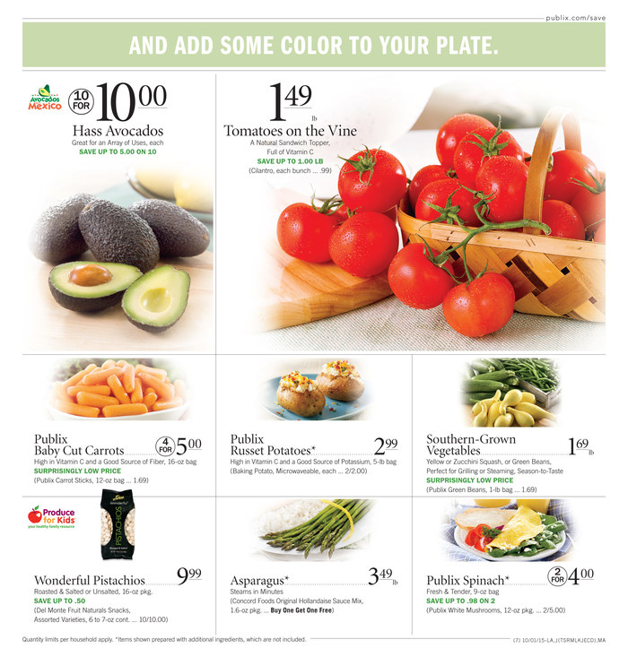 Publix Weekly Ad page 7
