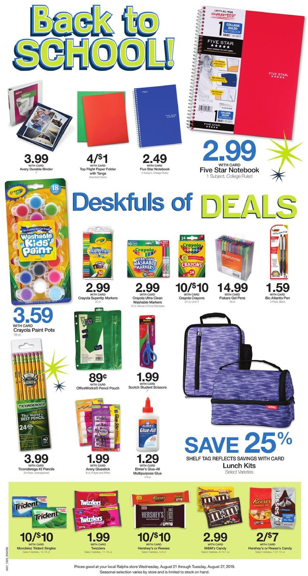 Ralphs Weekly Ad Aug 21 - 27, 2019 page 6