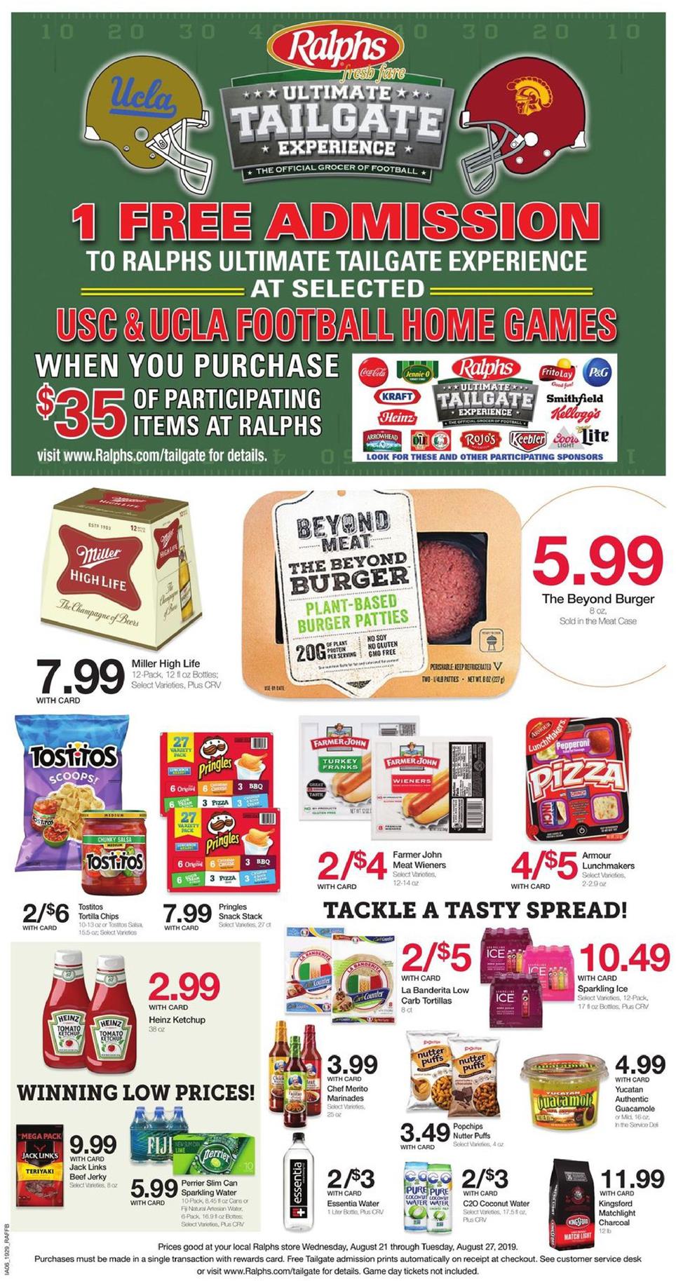 Ralphs Weekly Ad Aug 21 - 27, 2019 page 8