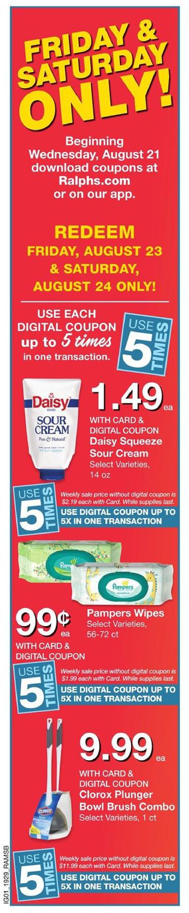 Ralphs Weekly Ad Aug 21 - 27, 2019 page 9