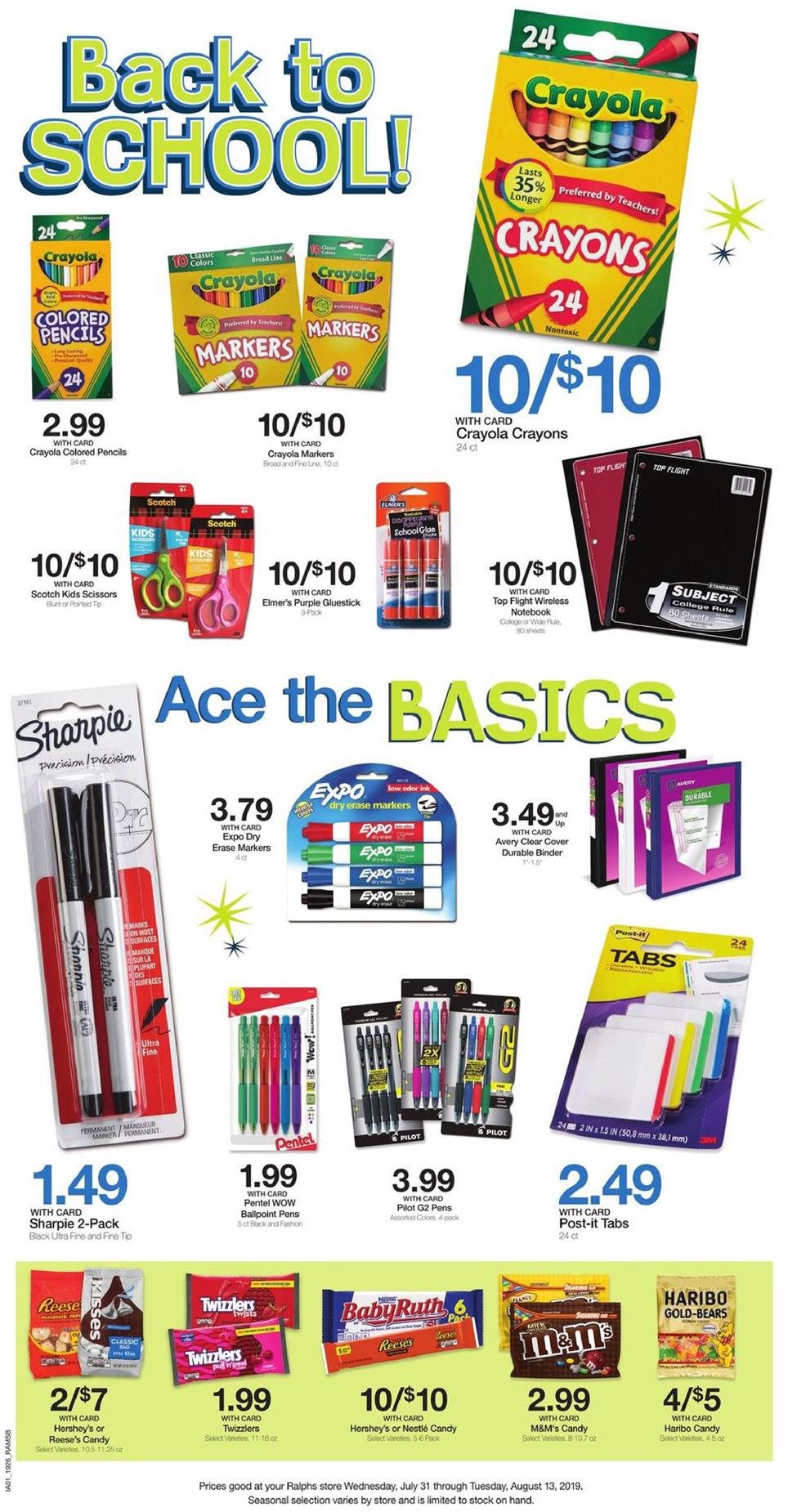Ralphs Weekly Ad Aug 7 - 13, 2019 page 7