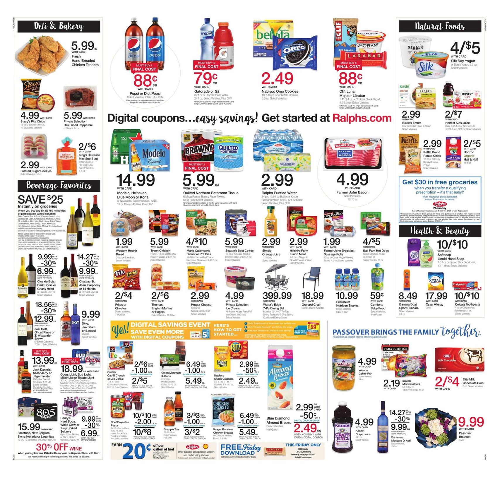 Ralphs Weekly Ad Mar 29 - Apr 4 2017 page 2