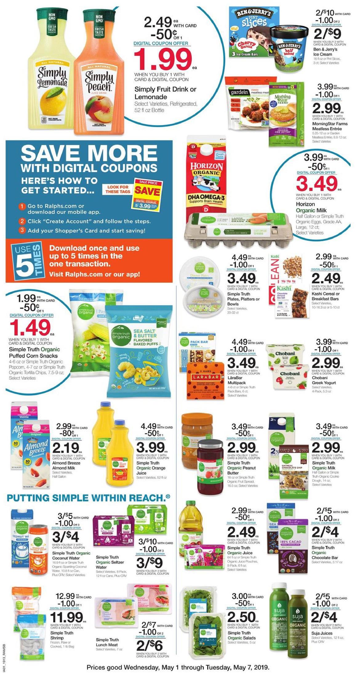 Ralphs Weekly Ad May 1 - 7, 2019 page 5