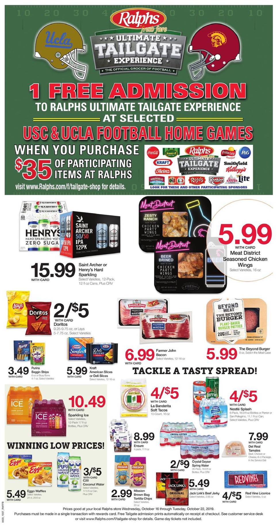 Ralphs Weekly Ad Oct 23 - 29, 2019 page 9