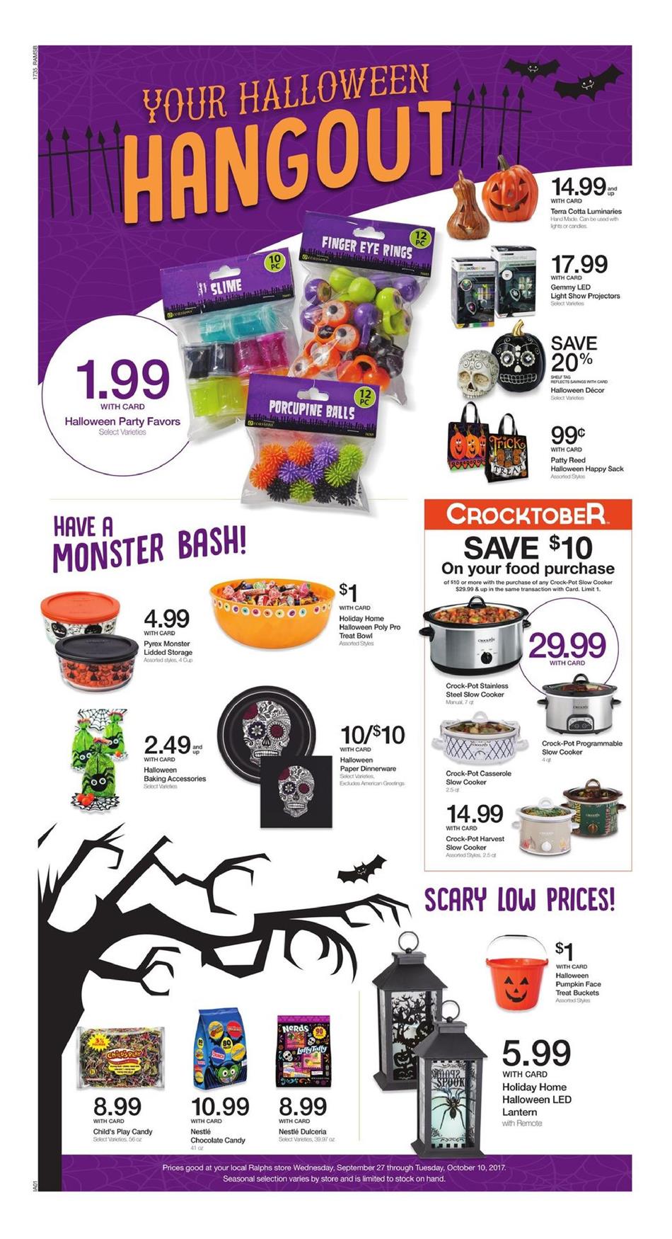 Ralphs Weekly Ad October 4 - 10 2017 page 10