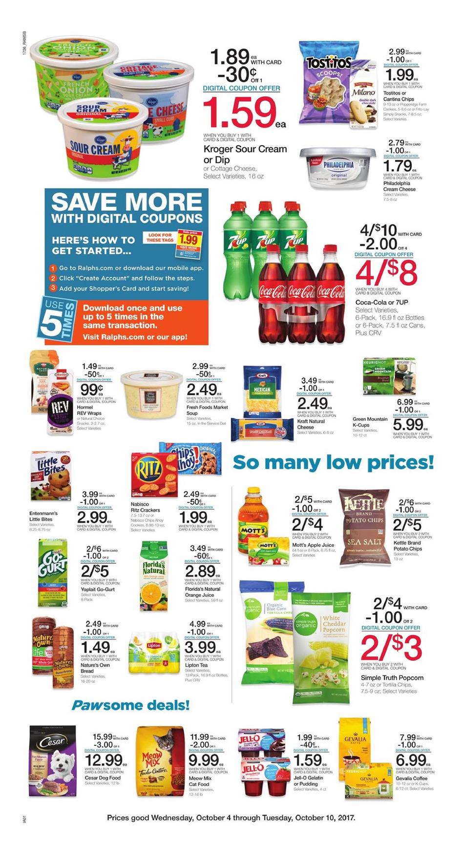 Ralphs Weekly Ad October 4 - 10 2017 page 7