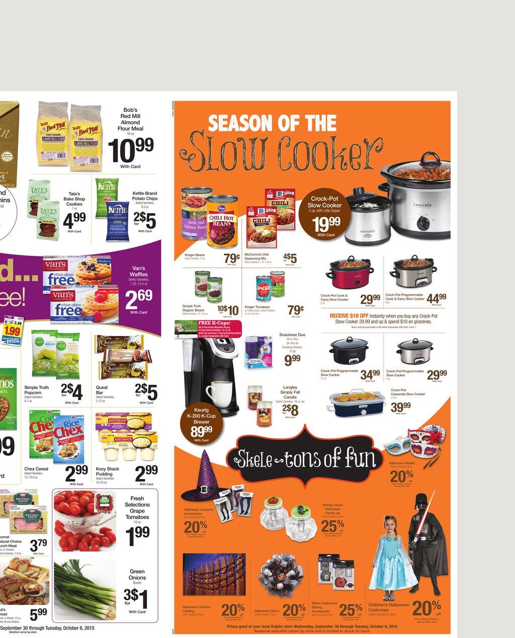 Ralphs Weekly Ad Sep 30 - Oct 6 2015 page 5