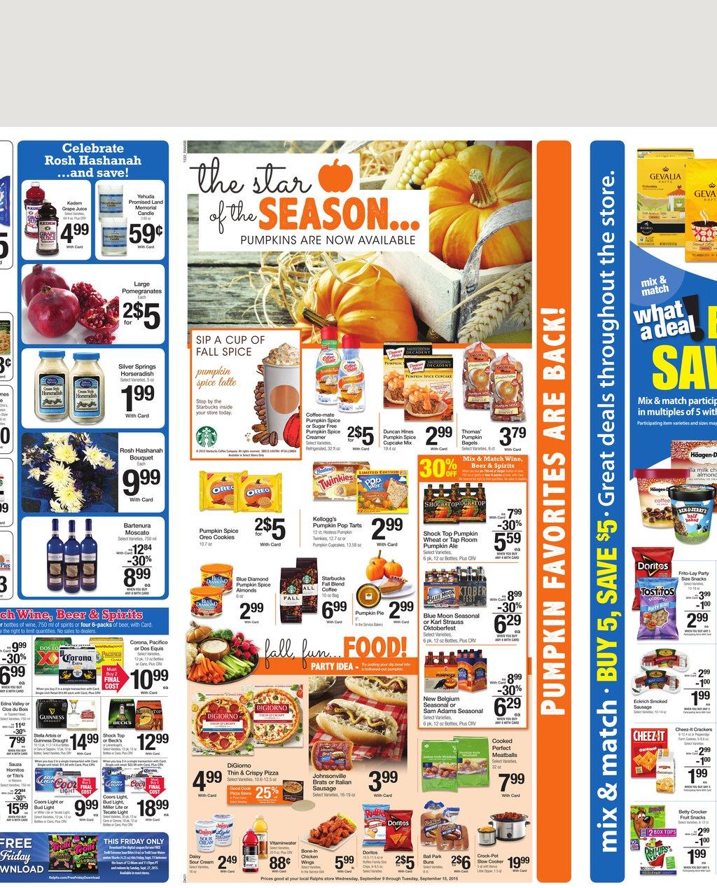 Ralphs Weekly Ad Sep 9 - Sep 15 2015 page 3