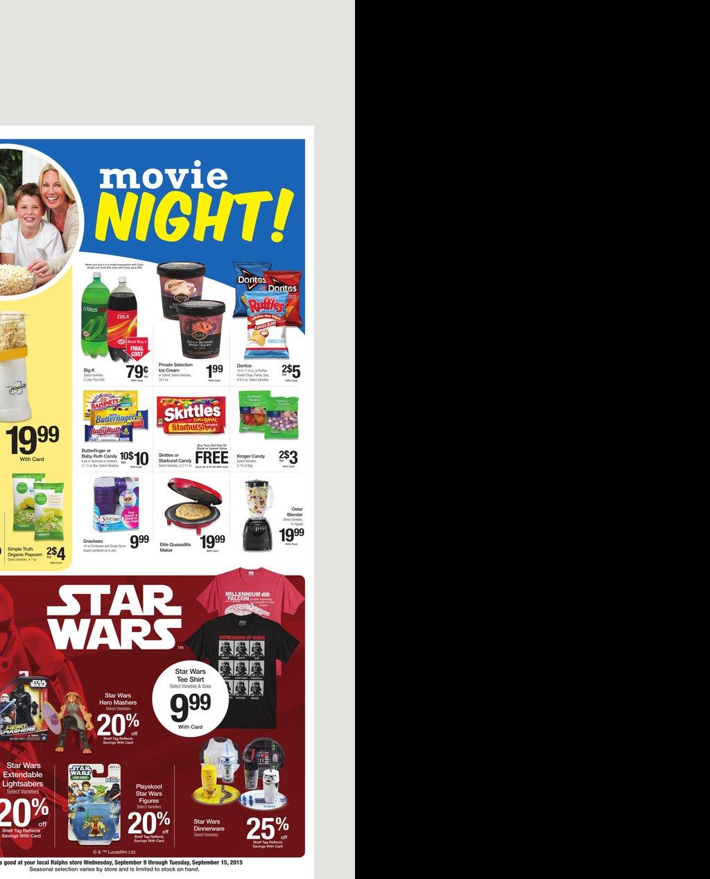Ralphs Weekly Ad Sep 9 - Sep 15 2015 page 5