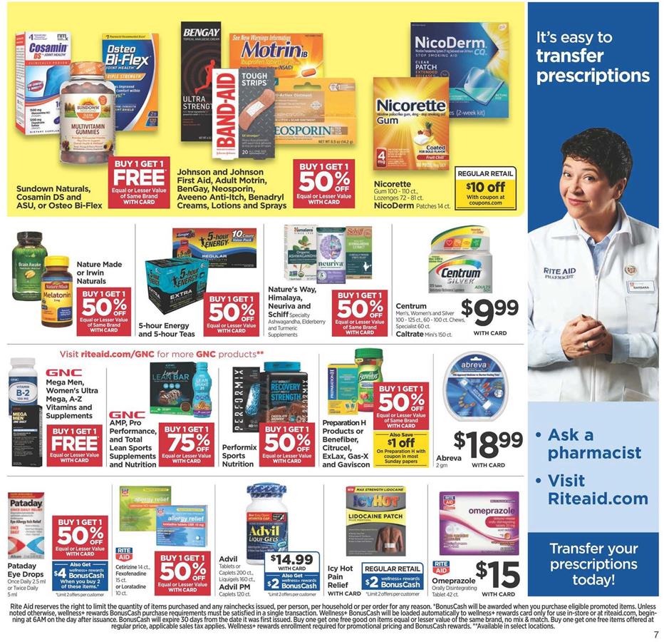 Rite Aid Ad page 10