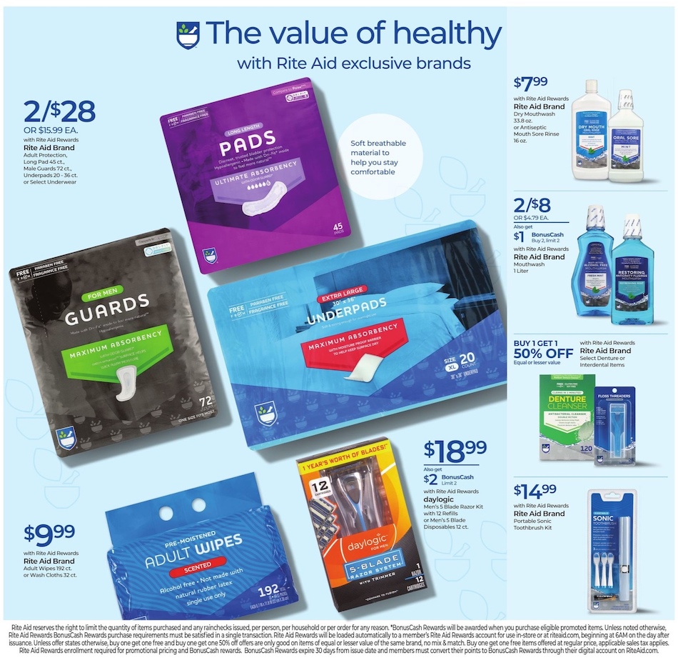 Rite Aid Ad page 18
