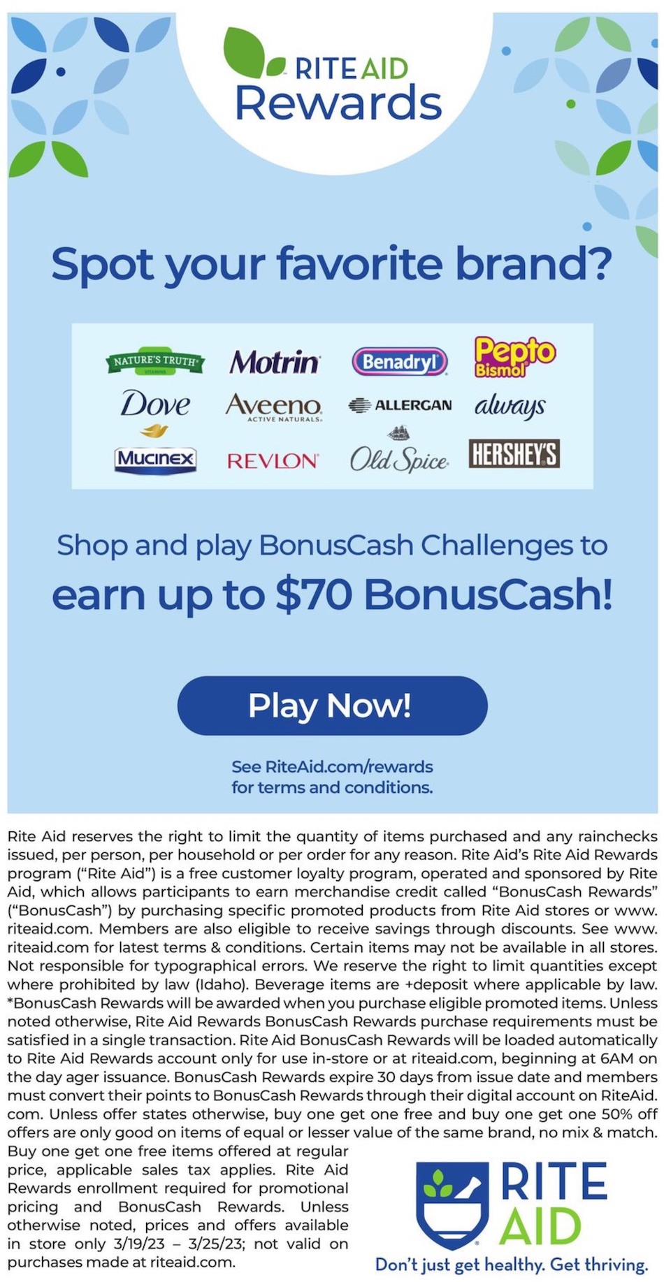 Rite Aid Ad page 30
