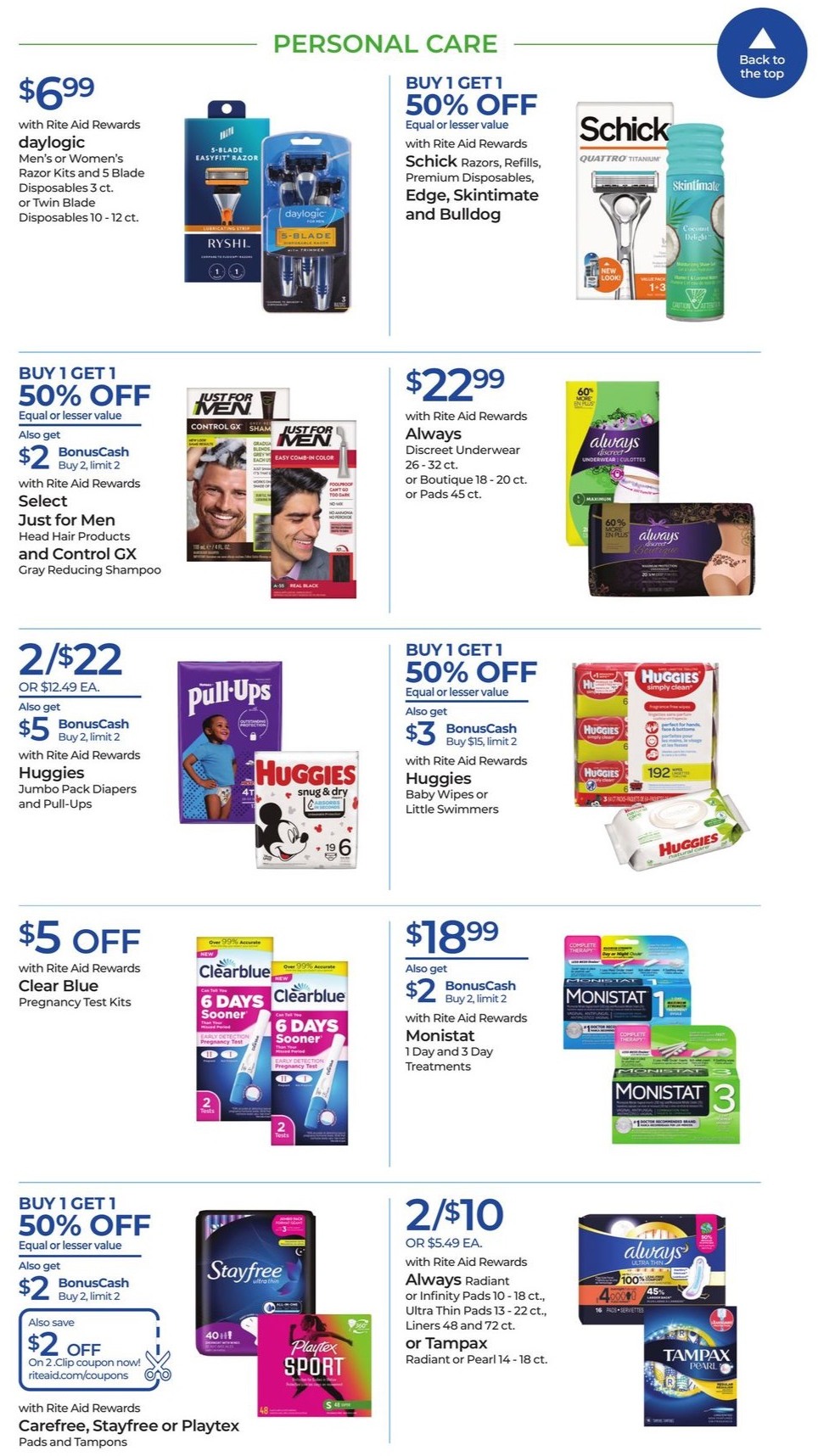 Rite Aid Ad page 10