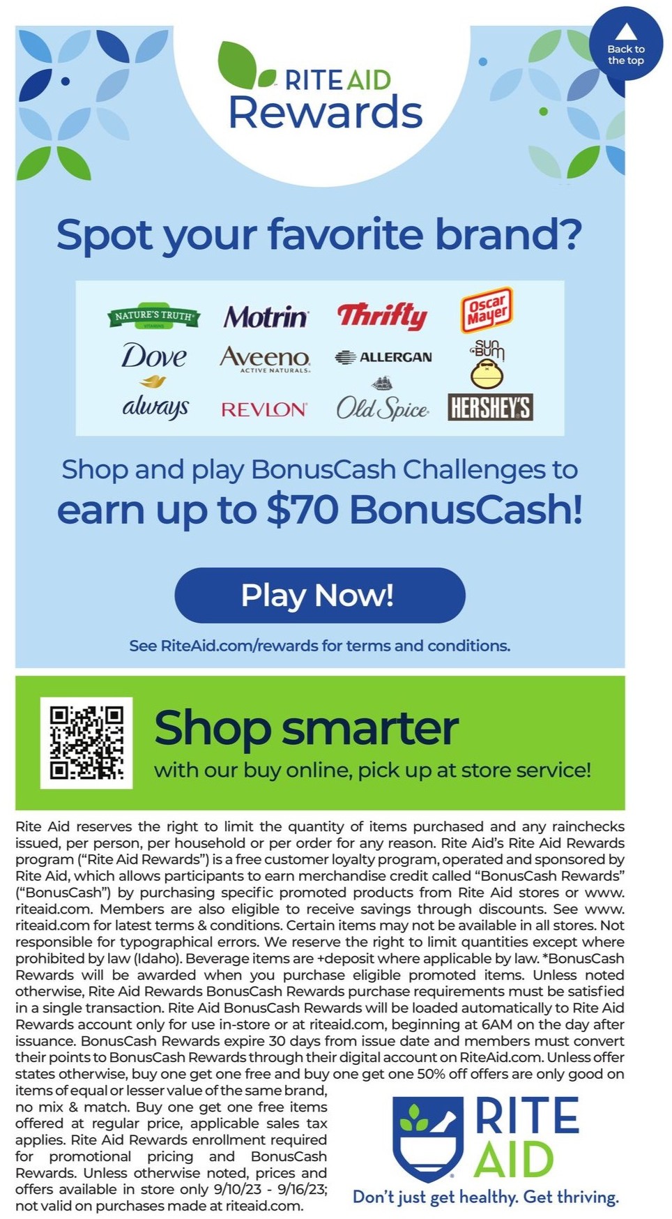 Rite Aid Ad page 27
