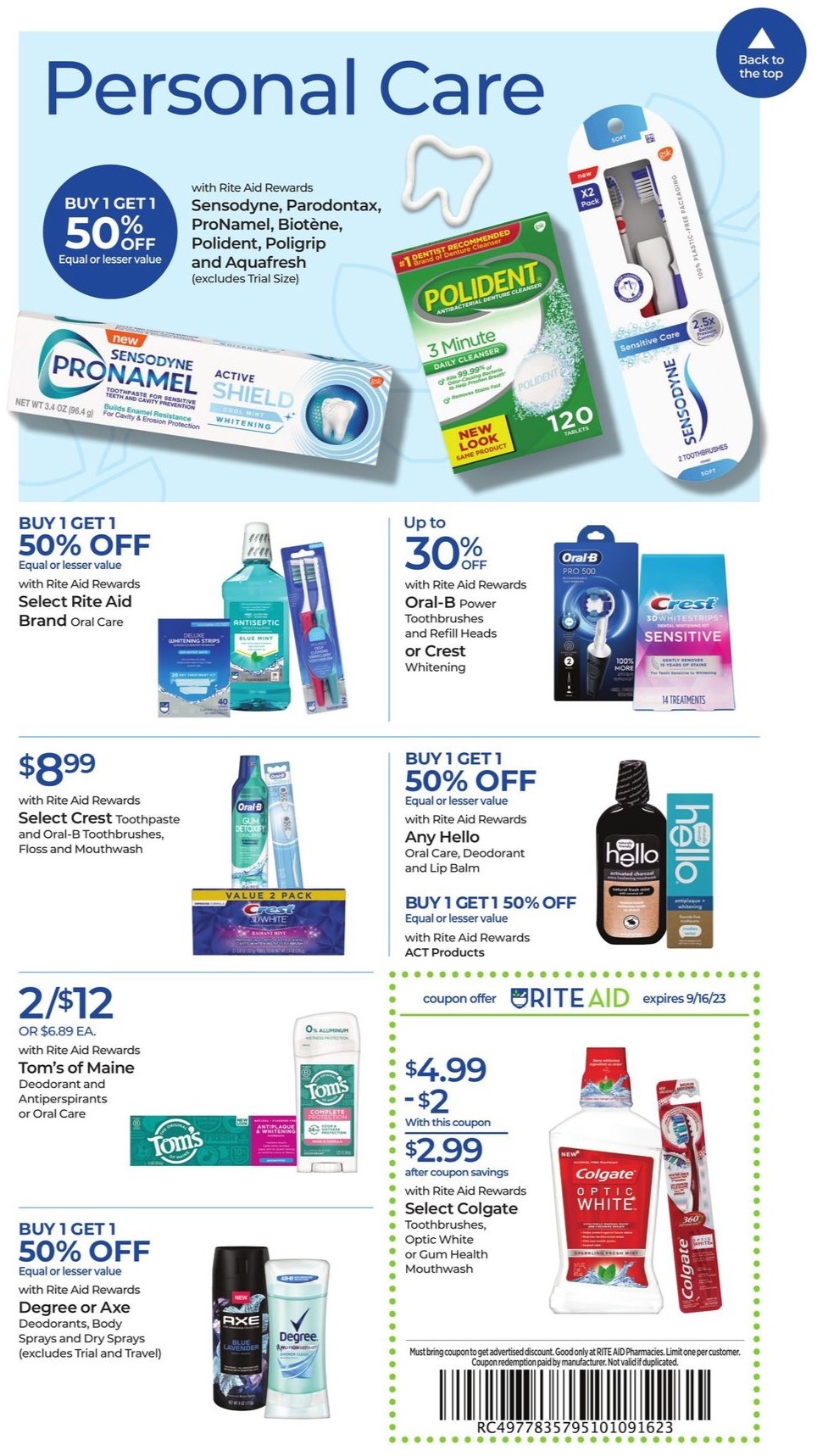 Rite Aid Ad page 9
