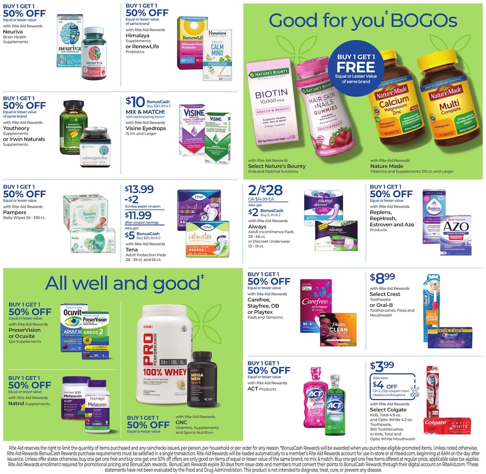 Rite Aid Ad page 7