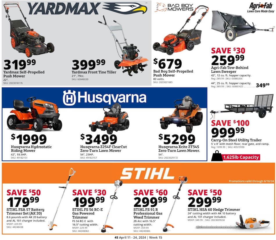 Rural King Weekly Ad Apr 11 - 24, 2024 page 4