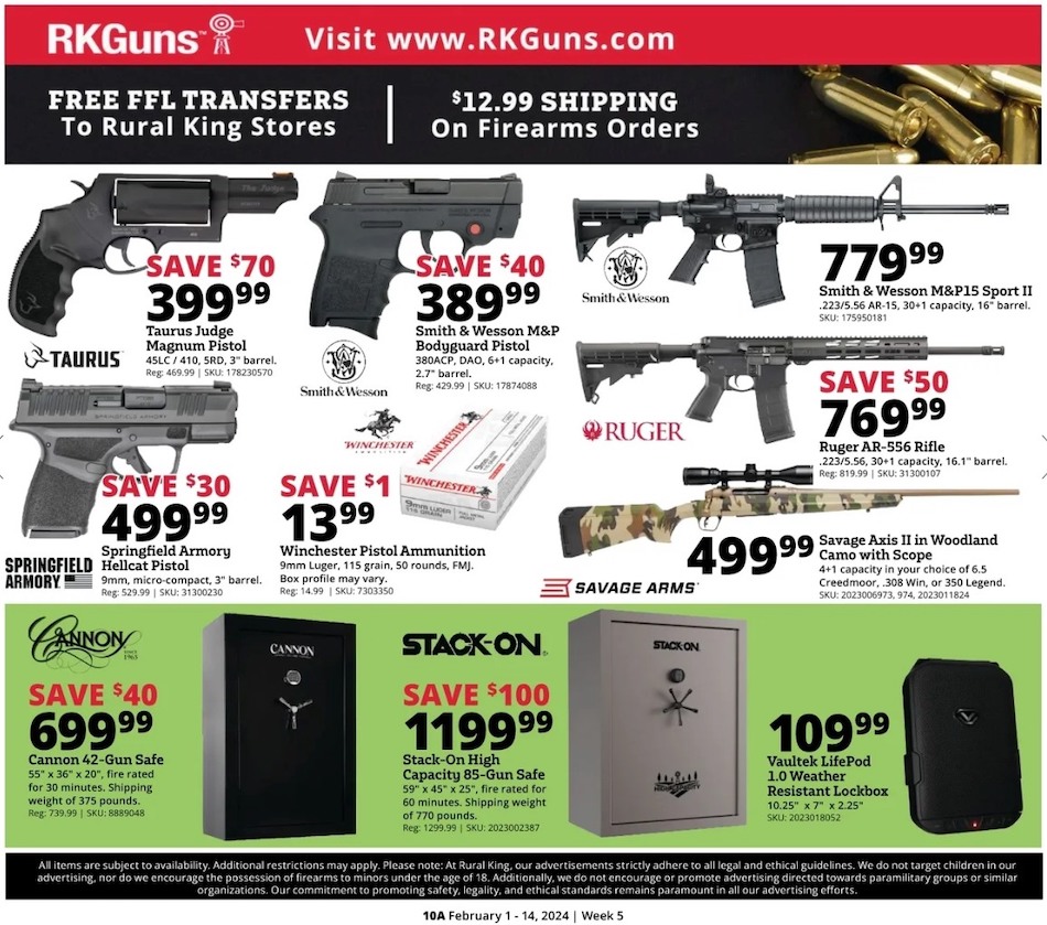 Rural King Weekly Ad Feb 1 - 14, 2024 page 10