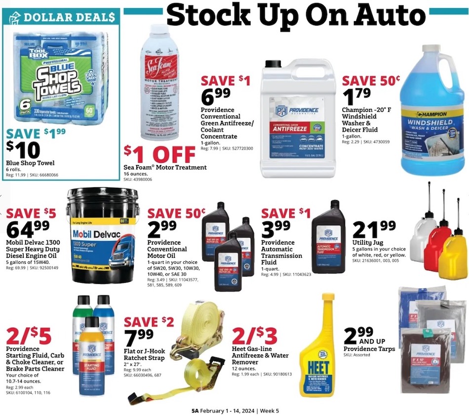 Rural King Weekly Ad Feb 1 - 14, 2024 page 5