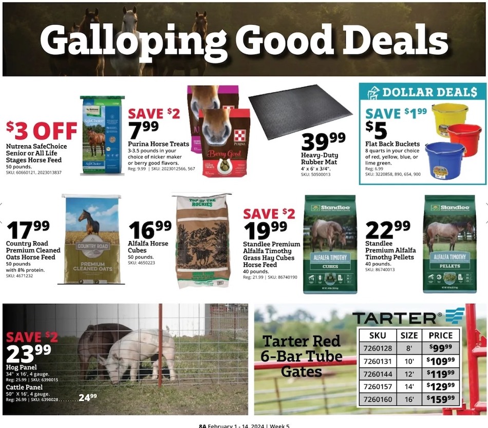 Rural King Weekly Ad Feb 1 - 14, 2024 page 8