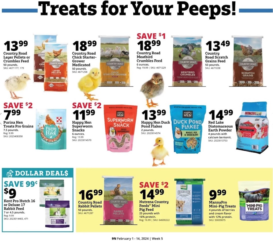 Rural King Weekly Ad Feb 1 - 14, 2024 page 9