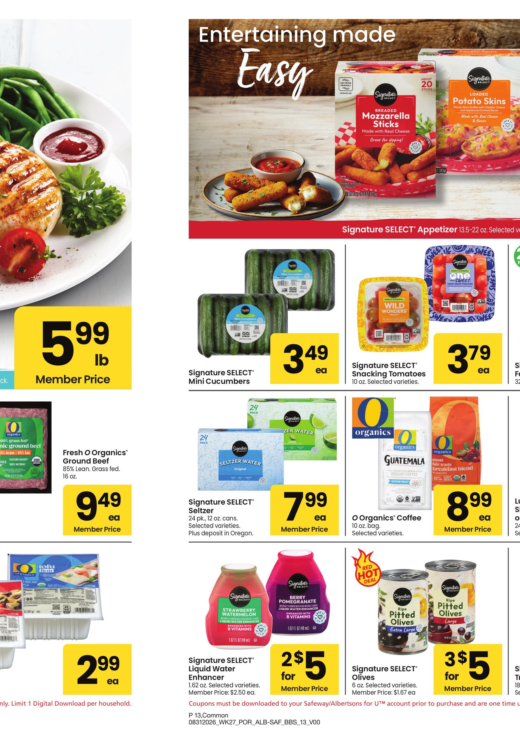 Safeway Big Book of Savings August 31 - October 4, 2026 page 13