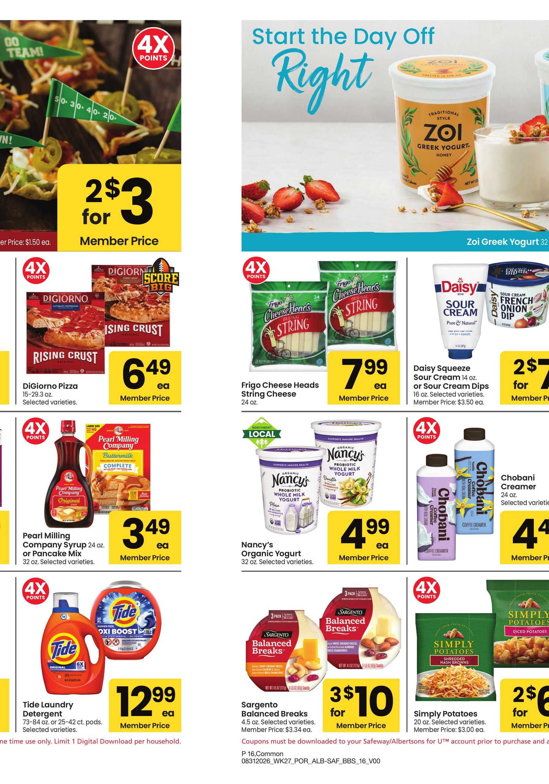 Safeway Big Book of Savings August 31 - October 4, 2026 page 16