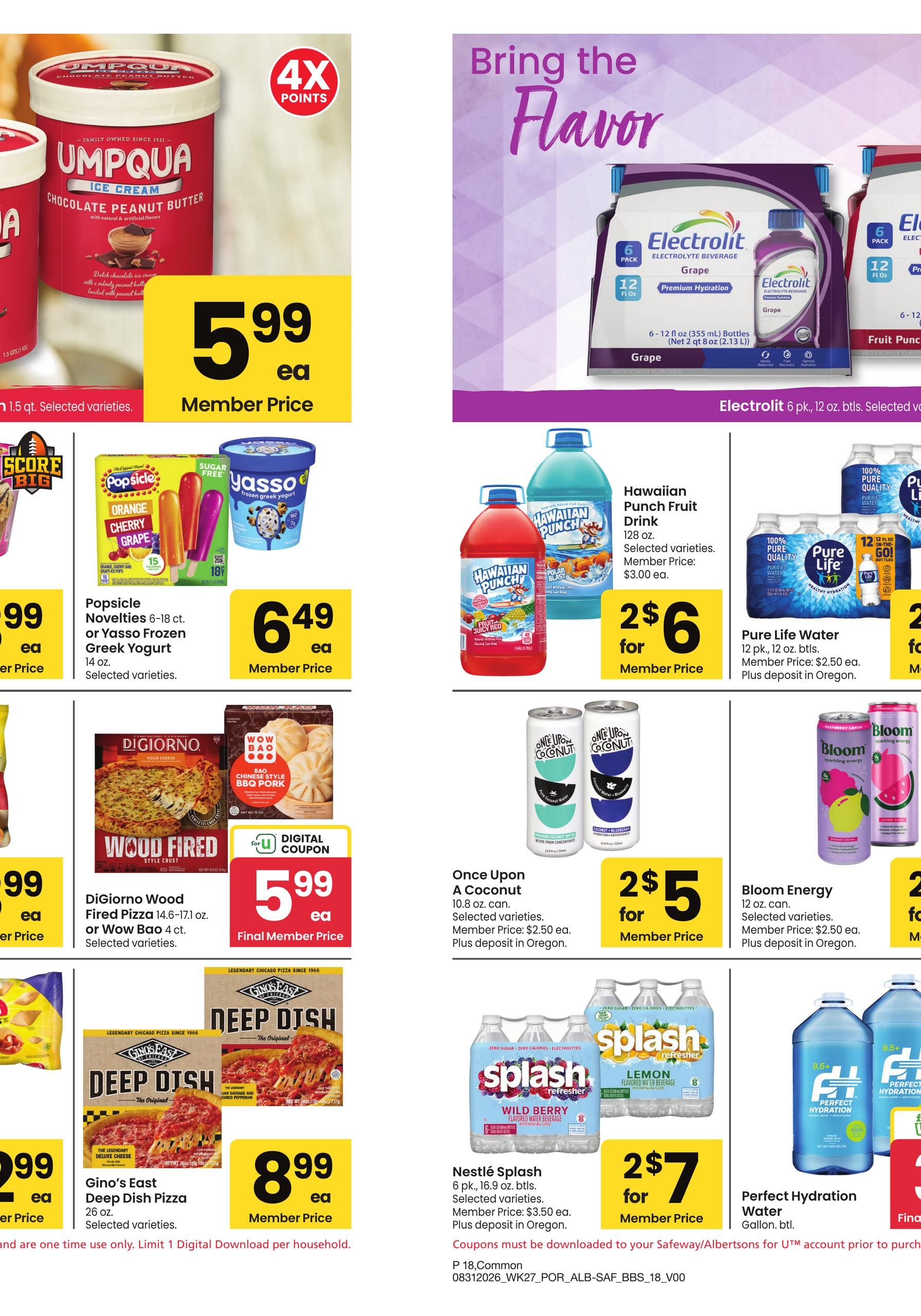 Safeway Big Book of Savings August 31 - October 4, 2026 page 18