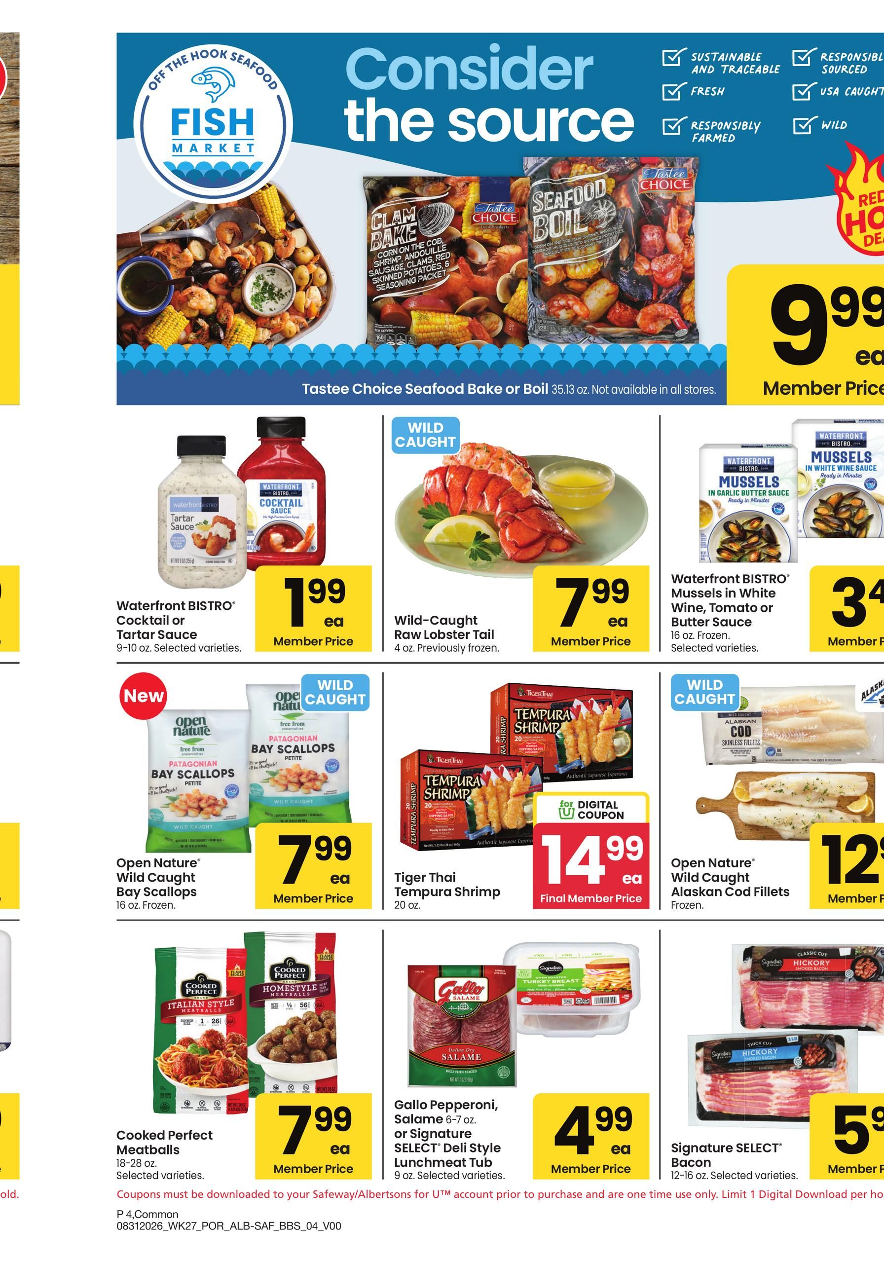 Safeway Big Book of Savings August 31 - October 4, 2026 page 4
