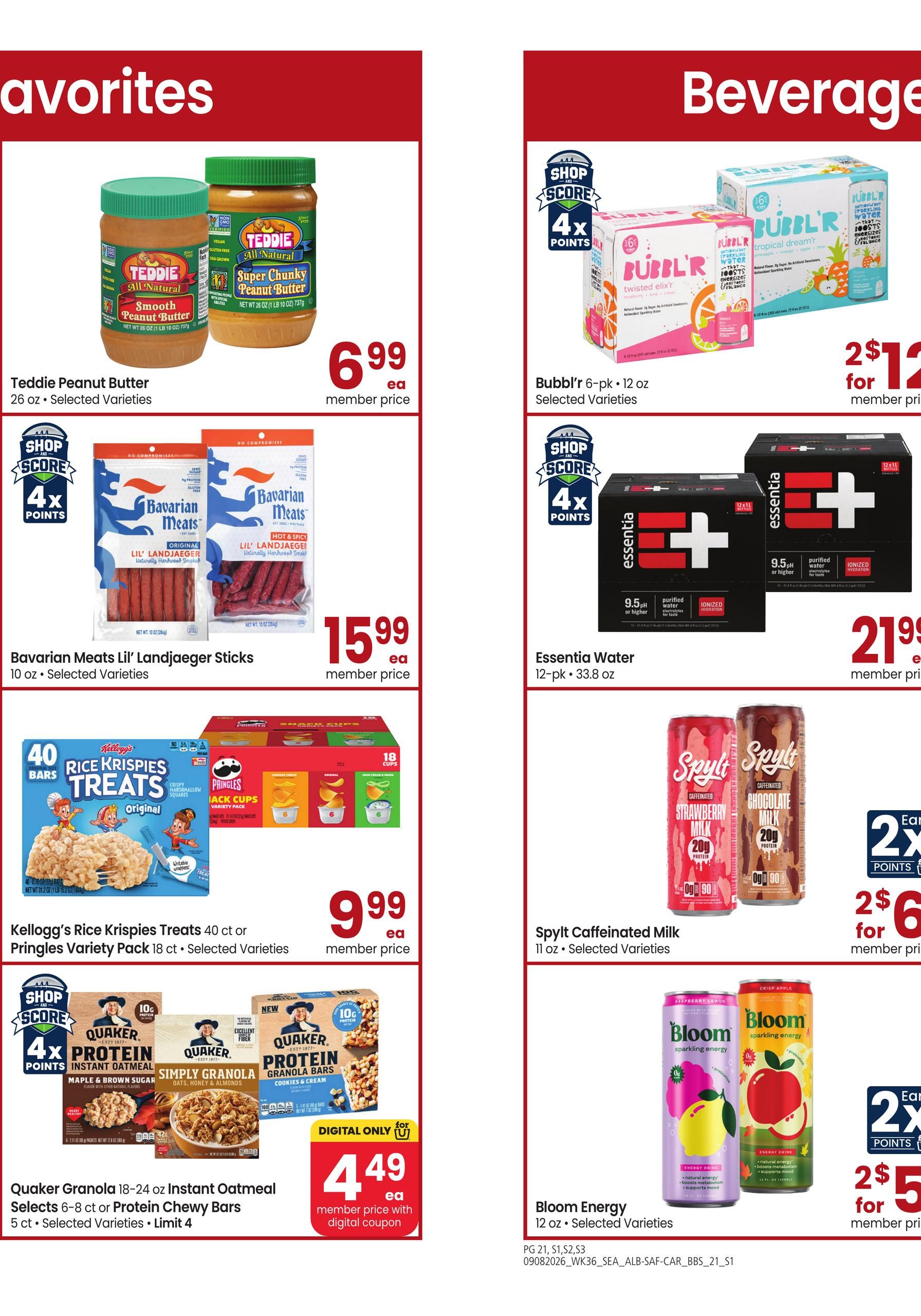 Safeway Big Book of Savings September 8 - October 4, 2026 page 21