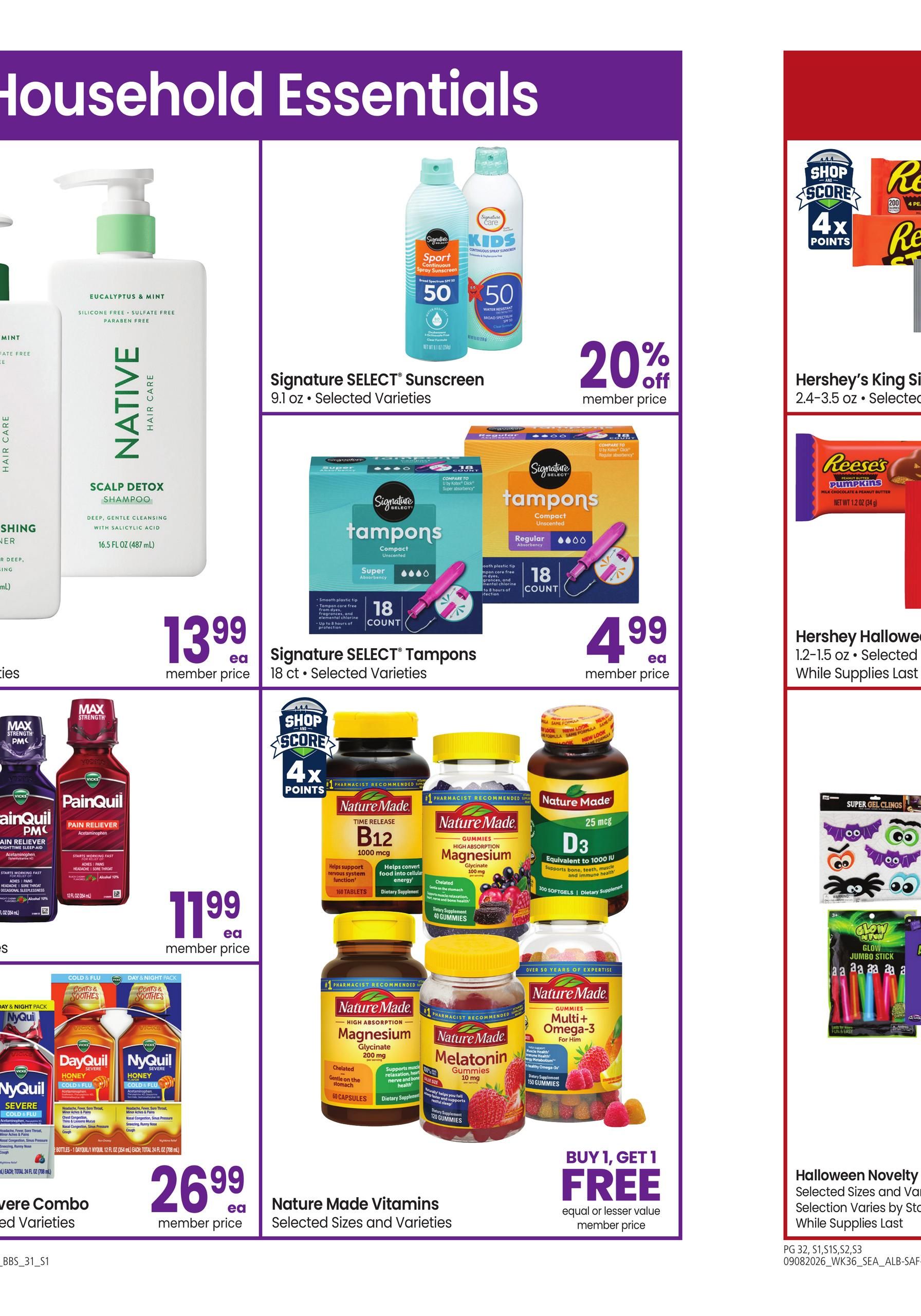 Safeway Big Book of Savings September 8 - October 4, 2026 page 32