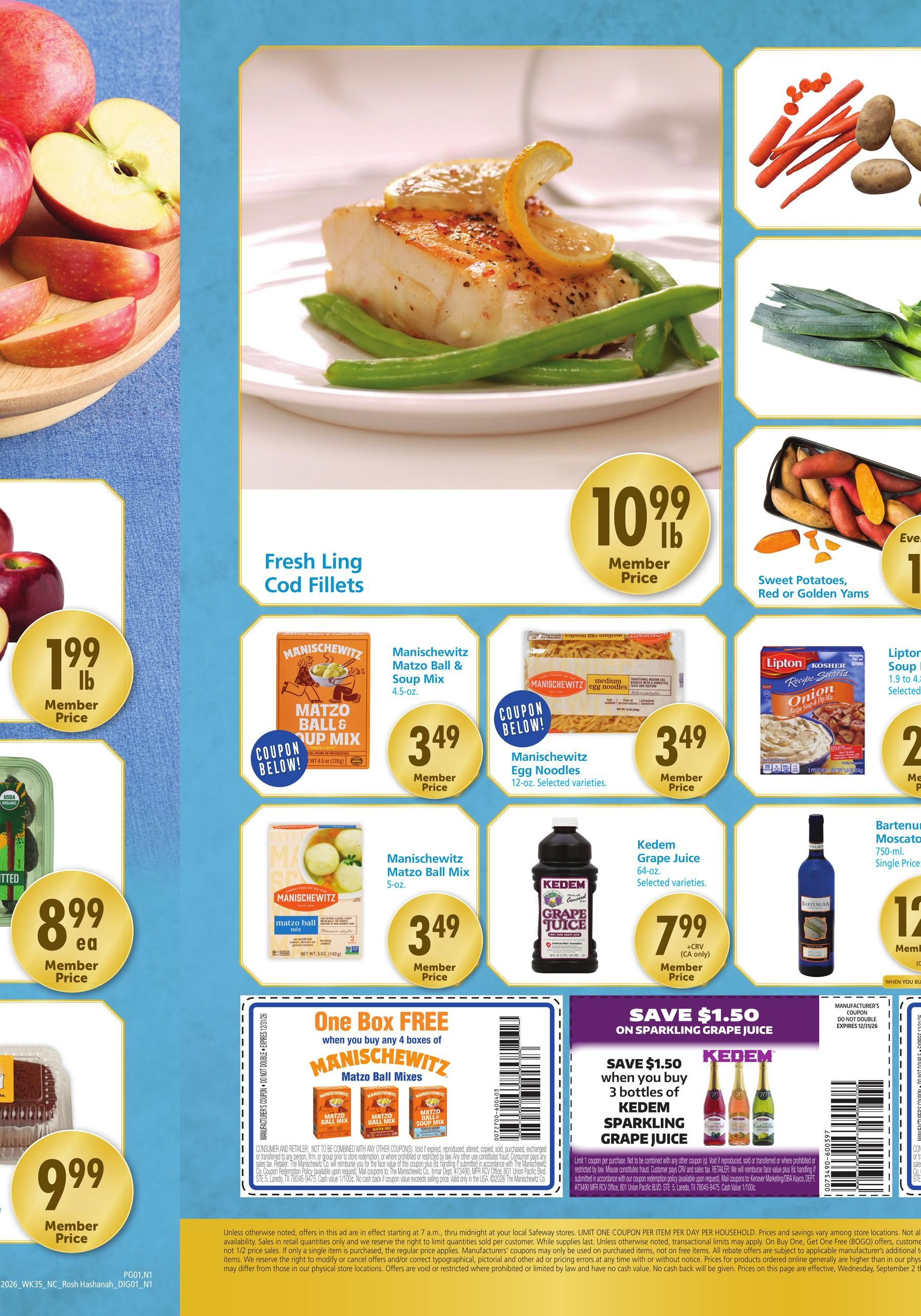Safeway Specialty Publication September 2 - 15, 2026 page 2