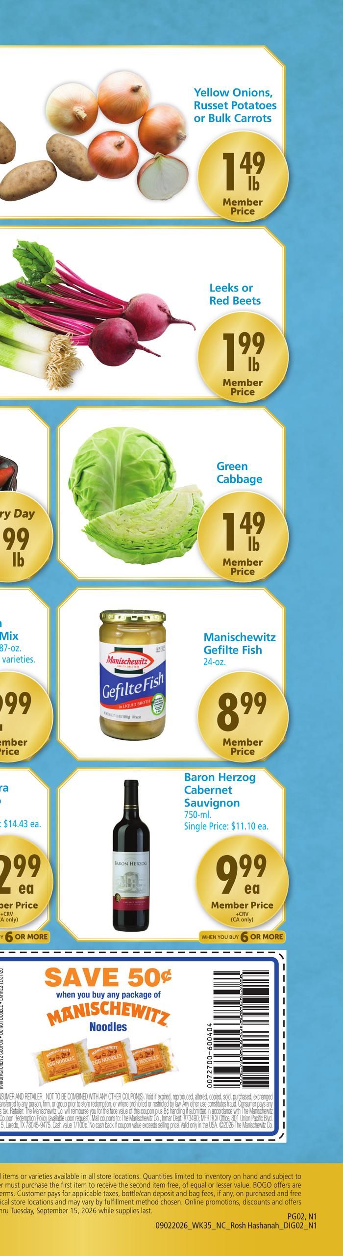 Safeway Specialty Publication September 2 - 15, 2026 page 3