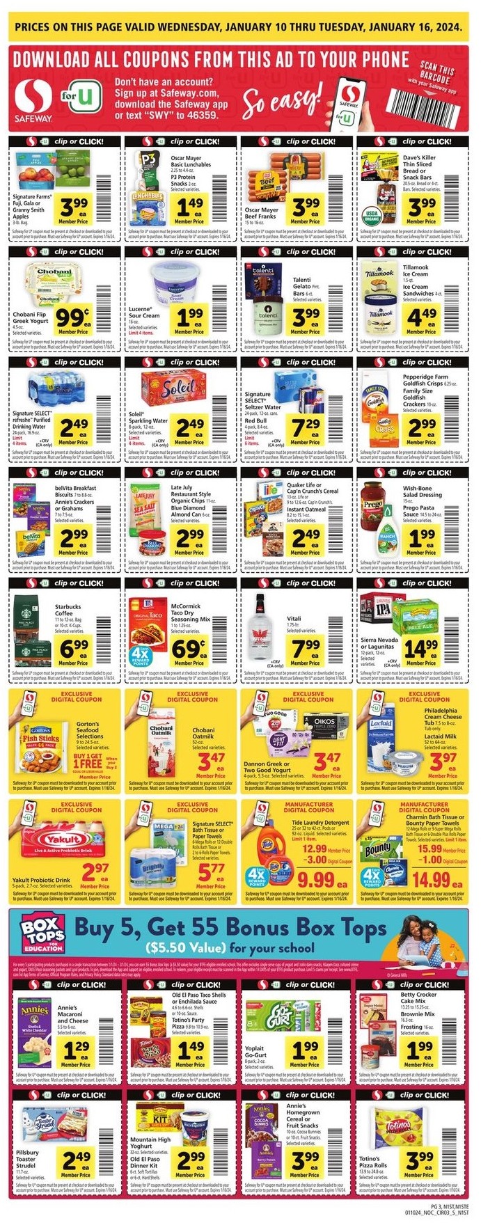 Safeway Ad page 3