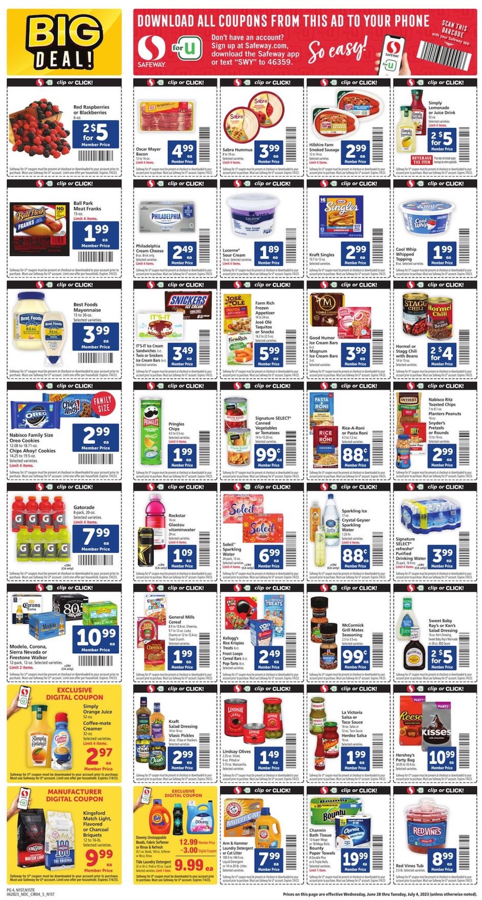Safeway Ad page 4