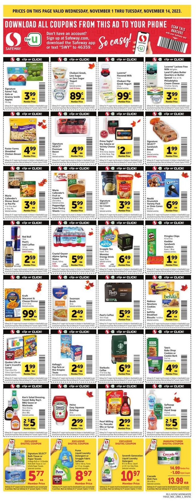 Safeway Ad page 3