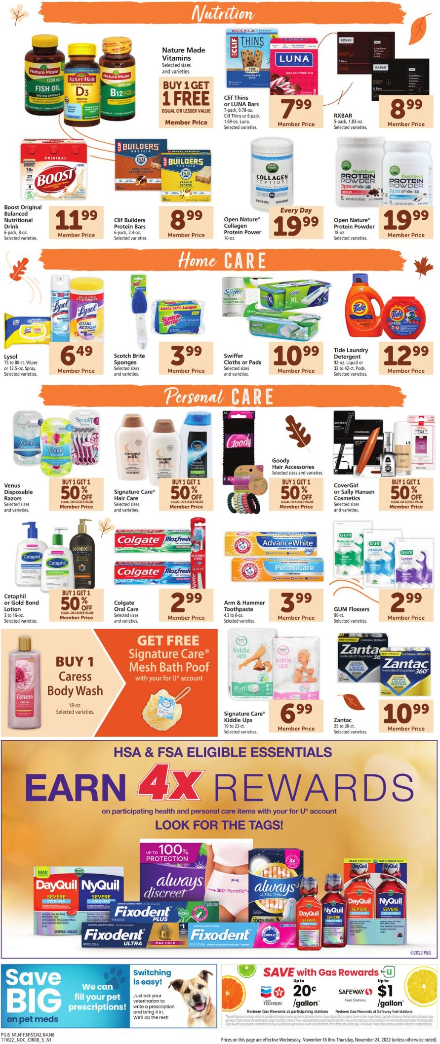 Safeway Ad page 8