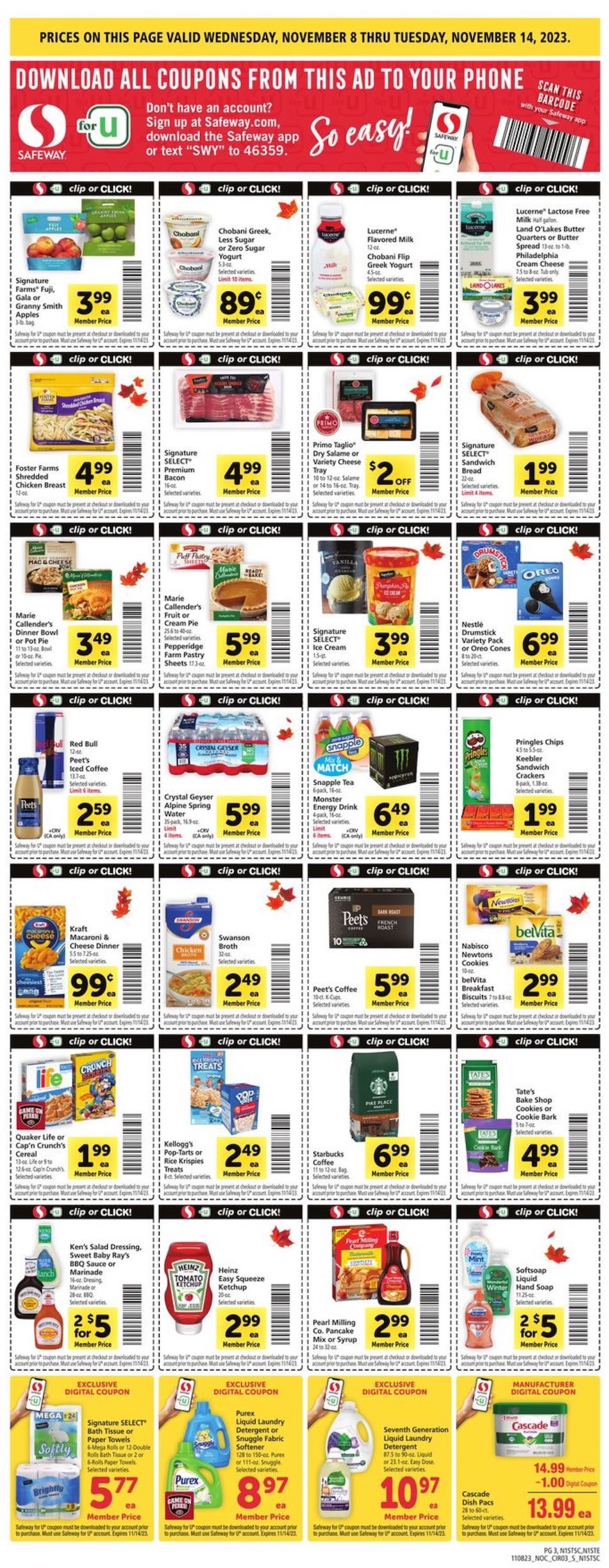 Safeway Ad page 3