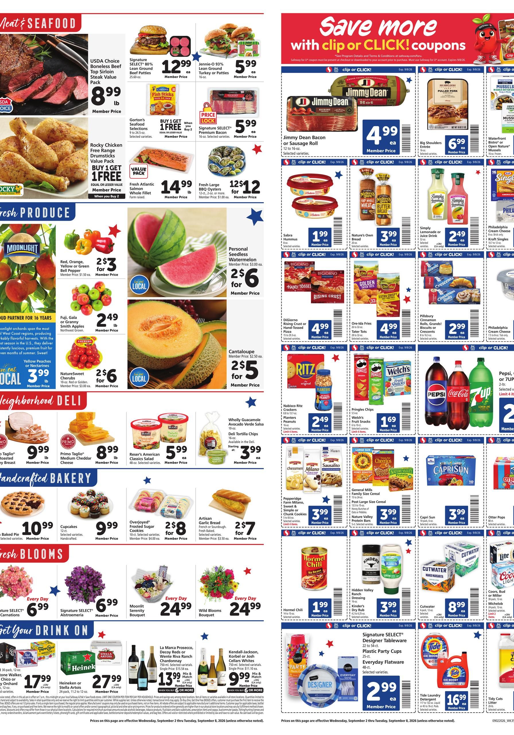 Safeway Weekly Ad September 2 - 8, 2026 page 2