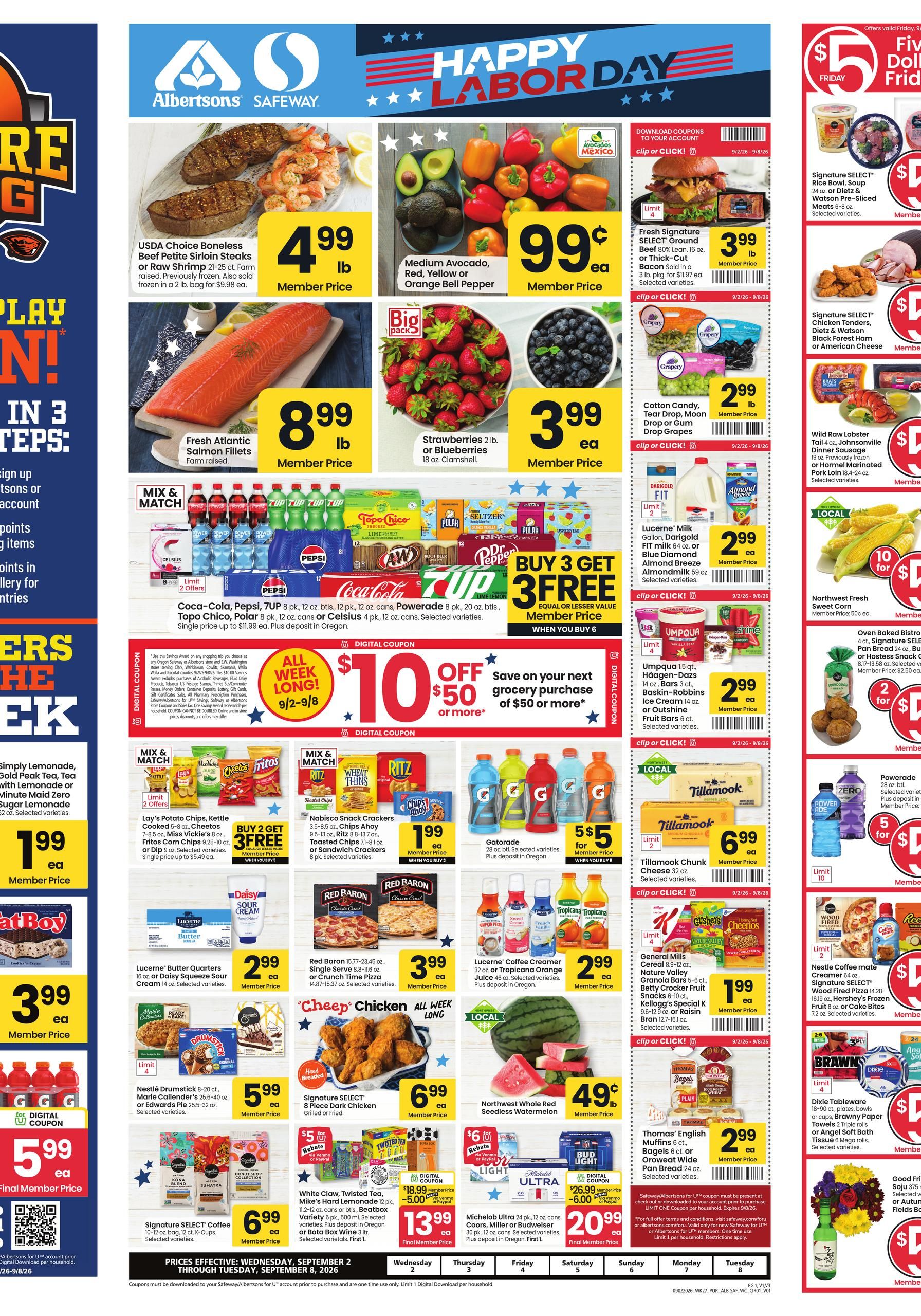Safeway Weekly Ad September 2 - 8, 2026 page 2