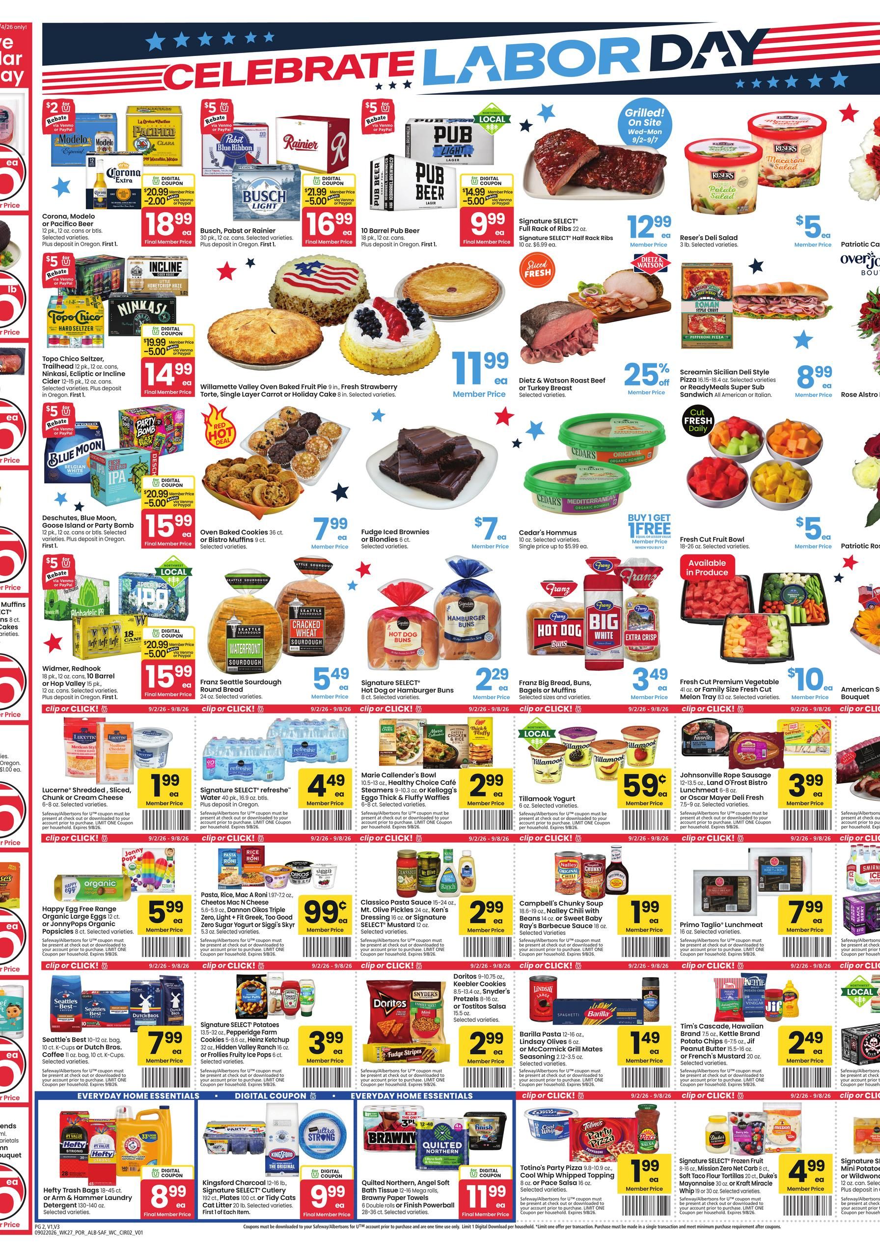 Safeway Weekly Ad September 2 - 8, 2026 page 3