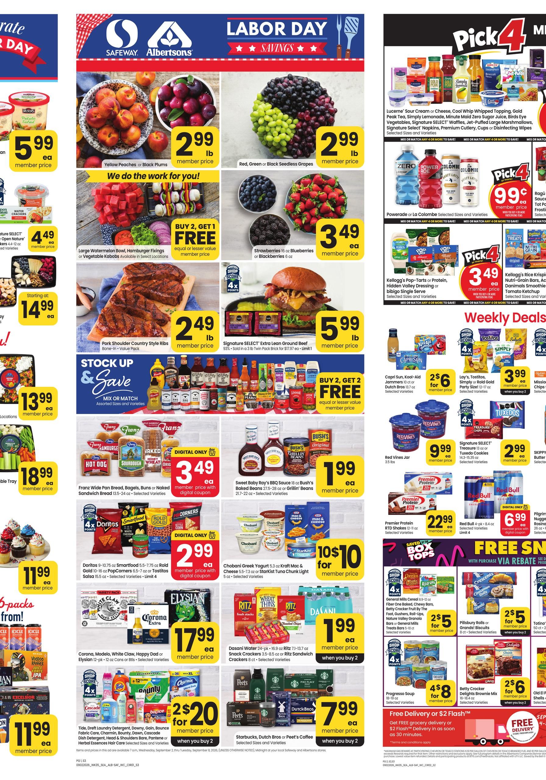 Safeway Weekly Ad September 2 - 8, 2026 page 2