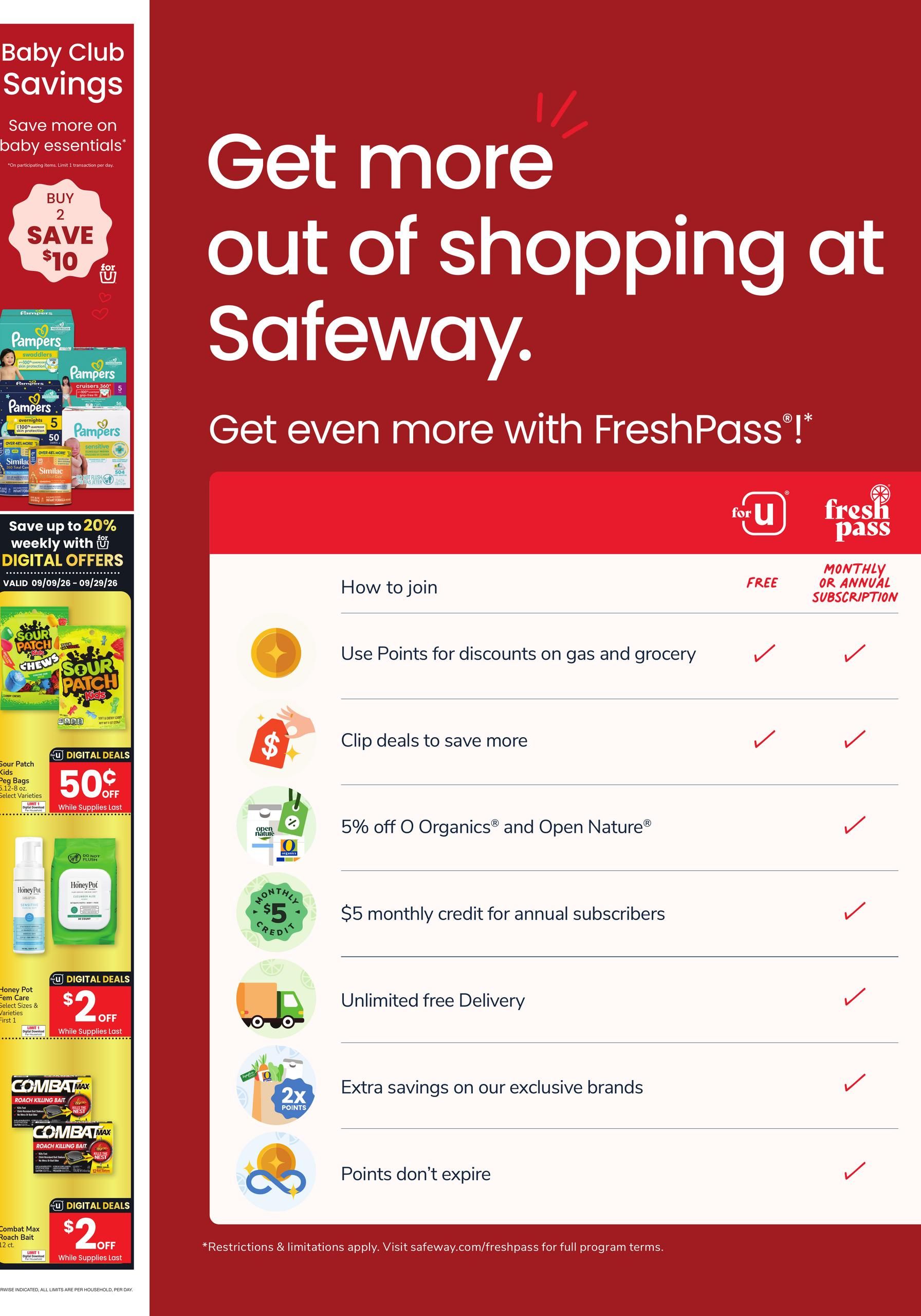 Safeway Weekly Ad September 9 - 15, 2026 page 7