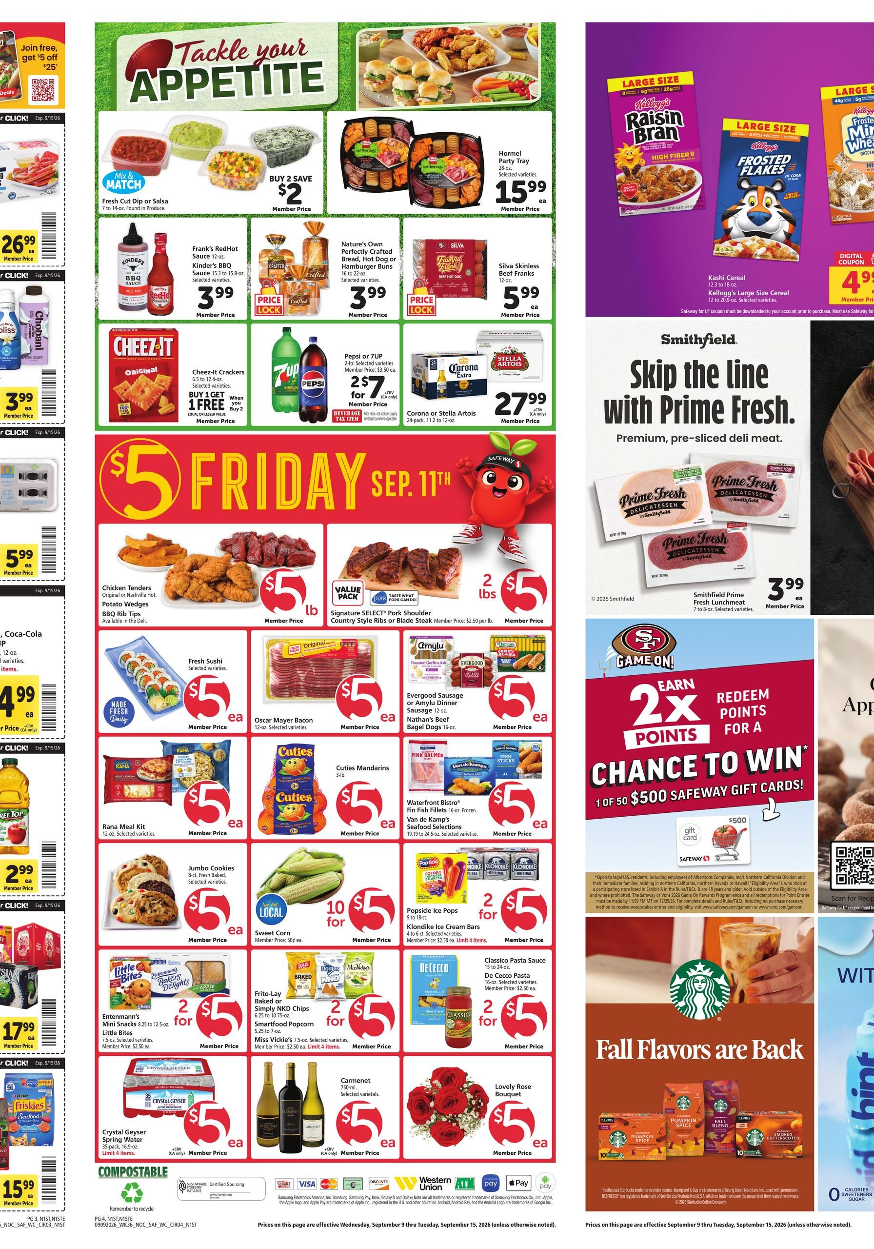 Safeway Weekly Ad September 9 - 15, 2026 page 3